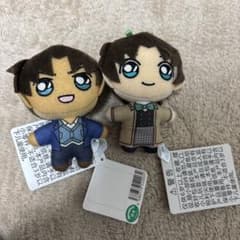 名探偵コナン 服部平次 遠山和葉 マスコット 謎解きは喫茶ポアロで ぬいぐるみ