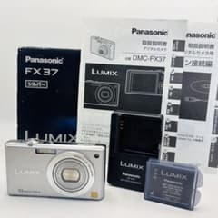 極美品・動作品】Panasonic LUMIX DMC-FX37 シルバー - メルカリ