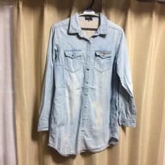 デニム ロングシャツのサムネイル