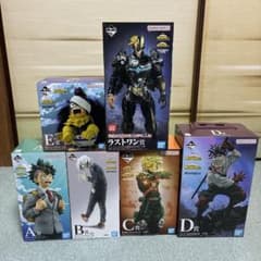 一番くじ 僕のヒーローアカデミア フィギュアコンプA B C D E ラスト