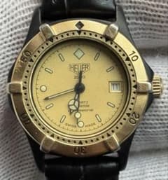 稼働 HEUER ホイヤー 2000 966.008 ゴールドヴィンテージ - メルカリ