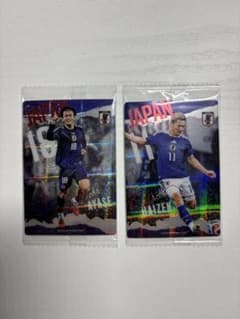 サッカー日本代表 ウエハース2026 上田綺世 前田大然のサムネイル