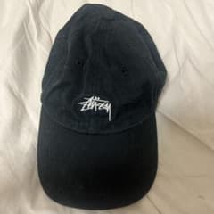 Stussy ブラック キャップのサムネイル
