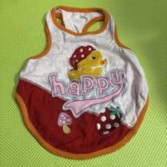犬用 タンクトップ happyデザインのサムネイル