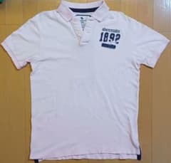 Abercrombie&Fitch ピンク ポロシャツ M (ボーイズXL)のサムネイル