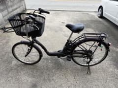 Panasonic 電動アシスト自転車 26インチ バッテリー・充電器付きのサムネイル