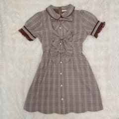 LIZ LISA チェック柄 半袖ワンピース♡♡のサムネイル