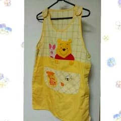 ♡値下げ♡エプロン　プーさんのサムネイル