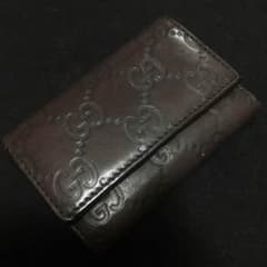 GUCCI キーケース ダークブラウンのサムネイル