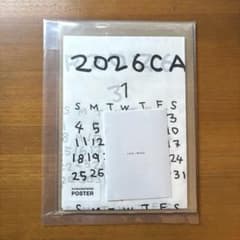【新品未開封】林青那 2026年ポスターカレンダーのサムネイル