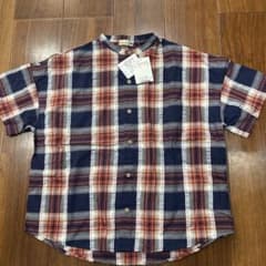 branshes 半袖チェックシャツ 140cmのサムネイル