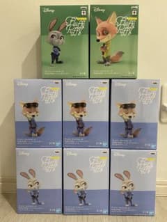 ズートピア Fluffy Puffy ニック ＆ ジュディ 8体セット - メルカリ