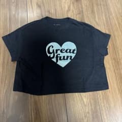 GU ハートプリント Tシャツ 130のサムネイル