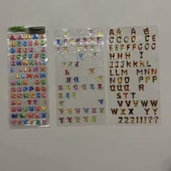 アルファベットシールセット（使いかけ）のサムネイル