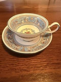 WEDGWOOD フロレンティーン ターコイズ カップ＆ソーサーのサムネイル