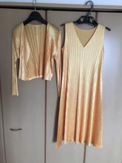 PLEATS PLEASEワンピース、ボレロセットイッセイミヤケのサムネイル
