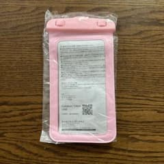 携帯の防水ケース　ネックストラップ付のサムネイル