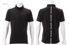 美品 BRIEFING GOLF ブリーフィング ポロシャツ バックライン 黒