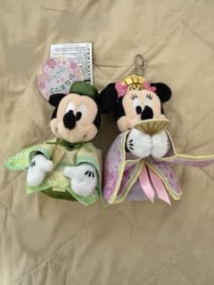 ミッキー＆ミニー ぬいぐるみ マスコット ひなまつりのサムネイル