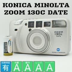 動作確認済美品】コニカミノルタ ZOOM 130C DATE 電池&初期保証付