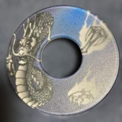 剣道　竹刀用鍔　青　龍のサムネイル