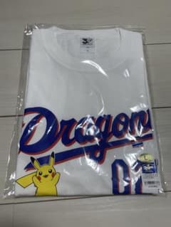中日ドラゴンズ ポケモンコラボ ユニフォームTシャツ Lサイズ - メルカリ