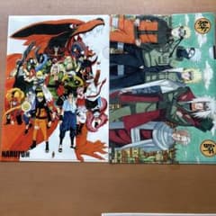 NARUTO展 クリアファイル 師弟セット - メルカリ