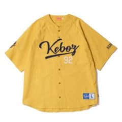 KEBOZ CLASSIC BASEBALL SHIRT YELLOWのサムネイル