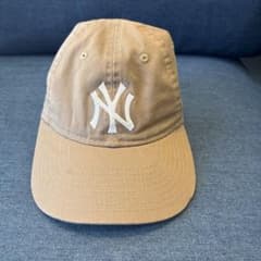 NEW New Era ニューヨークヤンキース キッズ キャップ ベージュのサムネイル