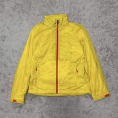 Marmot ナイロンジャケット ジップアップ ドローコード イエロー CE21 
