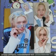ATEEZ 本国 FC 7期 ミンギ ポスカ トレカ IDフォト セット - メルカリ
