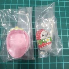 シルバニアファミリー 赤ちゃん 家具コレクション いちご シマエナガ ヒューのサムネイル