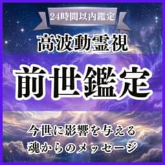 【霊視鑑定】前世・カルマ・魂の課題・宿命・使命・人生相談のサムネイル