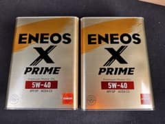 ✨2缶✨ENEOS X PRIME 5W-40 エンジンオイル - メルカリ