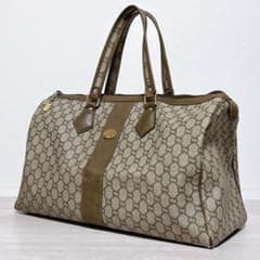 ✨美品✨GUCCI グッチ トートバッグ ボストン GGロゴ PVC レザー