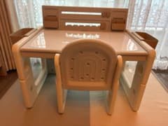 キッズデスク チェアセット 学習机 子供用テーブル - メルカリ