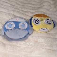 【最終価格】ケロロ軍曹 クルル ドロロ ぬいぐるみポーチ 2個セット 小物入れのサムネイル