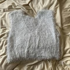 AMERICAN HOLIC グレー ニットベスト M