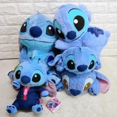 【T】　スティッチ　ぬいぐるみ　5個　まとめ売り　ディズニー　リロ&スティッチ