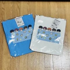 TOMORROW X TOGETHER キャラクターバッグ 青・白　2点セット