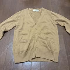 CAMPURE スクールカーディガン ベージュのサムネイル