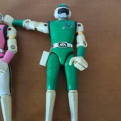 【当時物】フラッシュマン　グリーンとピンクのサムネイル