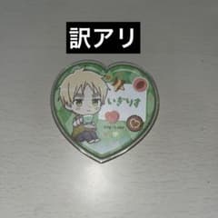 ヘタリア and GALLERY カフェ お名前バッジ 缶バッジ イギリス - メルカリ