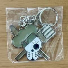 ワンピース　海賊旗ステンドグラスチャーム　サンジ/新品未開封のサムネイル