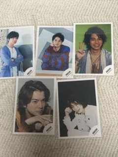 嵐 松本潤 公式ミニ写真 5枚セットのサムネイル