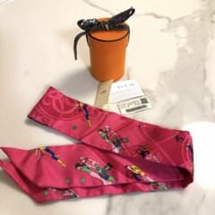 HERMES ツイリー　ピンク系のサムネイル