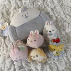 すみっコぐらし ふしぎなうさぎのおにわ てのりぬいぐるみ コンプセット すみっコぐらし ふしぎなうさぎのおにわ てのりぬいぐるみセット