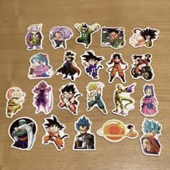 ドラゴンボールZ ステッカーセット 21枚 シール交換 - メルカリ
