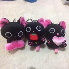 黒猫のぬいぐるみのサムネイル