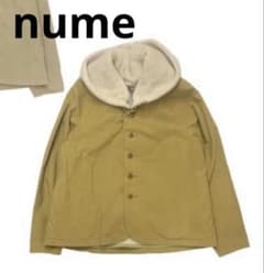 美品】nume コットンボアライナー付きブルゾン 定価49500円 - メルカリ